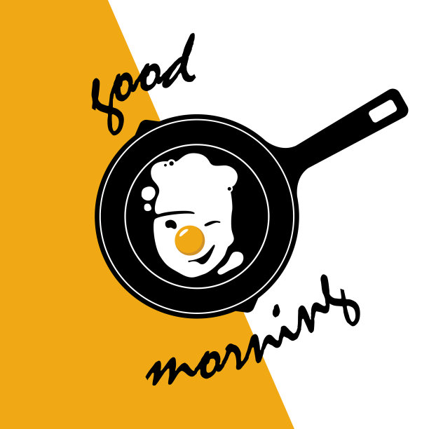 平底锅煎蛋图片下载