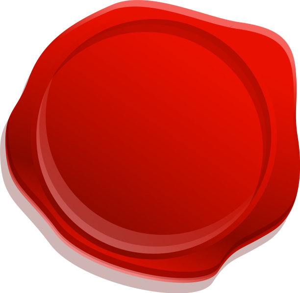 邮政蜡封图标卡通风格图片下载