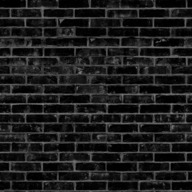 无缝纹理深灰色砖。为背景图案铺干净的瓷砖。矩形马赛克瓷砖墙高分辨率。在生产中老化的或人工老化的图片下载