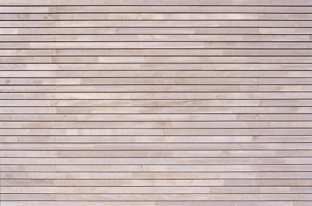 用水平板条和小螺丝做成的新木墙图片下载