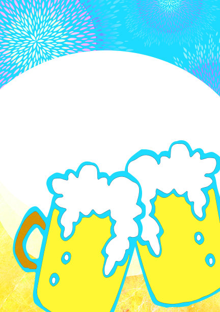 啤酒烟花居酒屋啤酒花园节饮酒派对派对图片下载