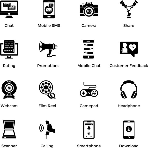 社交网络图标图片下载