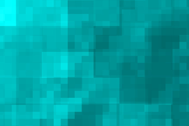 现代现代装饰艺术风格的蓝色立方体图案图片下载