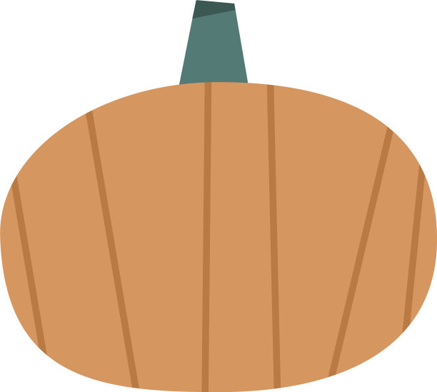 孤立南瓜图标设计图片下载