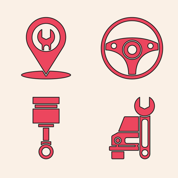 设置专车服务和专车服务方向盘图片下载