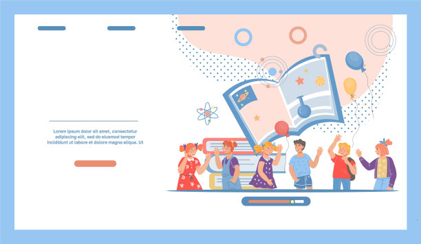 网站页面模板为儿童在线科学图片下载