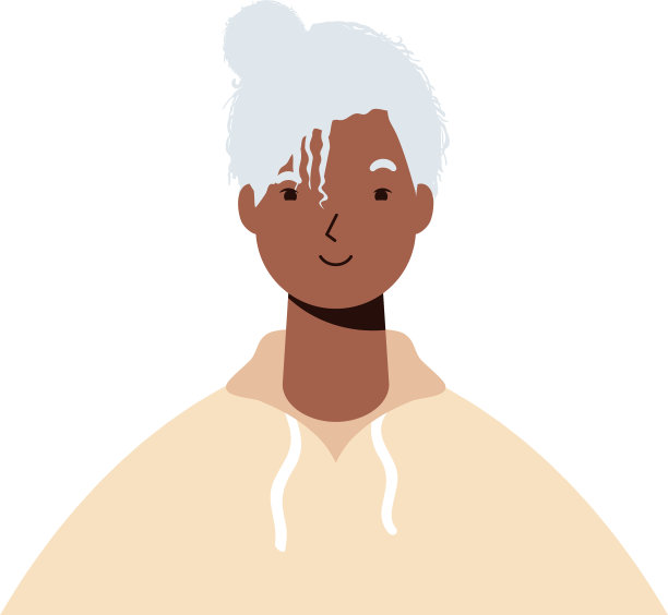 老非洲民族妇女人物图标图片下载