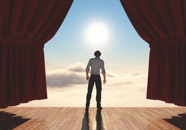 的梦想。这是一个3d渲染图图片下载