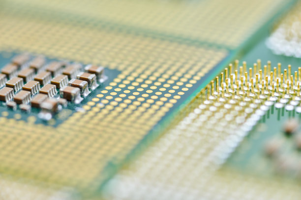 CPU，中央处理器单元，隔离背景。图片下载