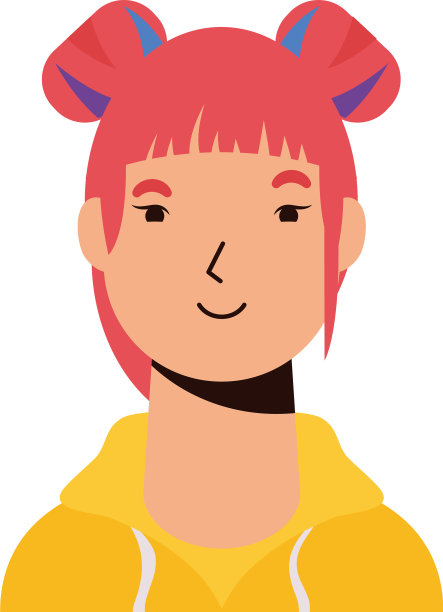 年轻女性，有红头发图片下载