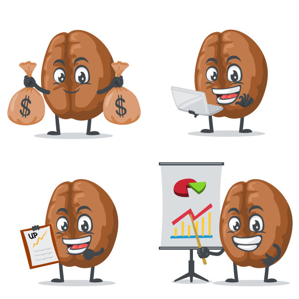 咖啡吉祥物或角色图片下载