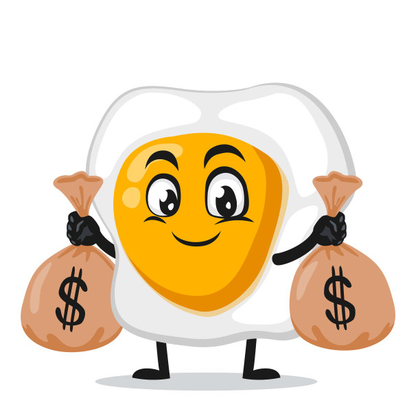 煎蛋吉祥物或人物图片下载