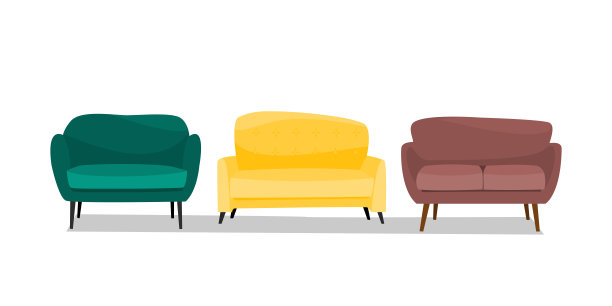 不同的沙发套图片下载