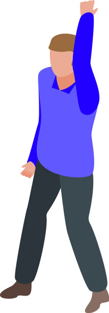 人们鼓动图标等距风格图片下载