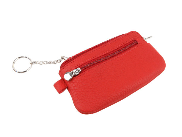 红色管家女皮革昂贵的公文包图片下载