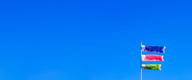 鲤鱼飘带是日本文化图片下载