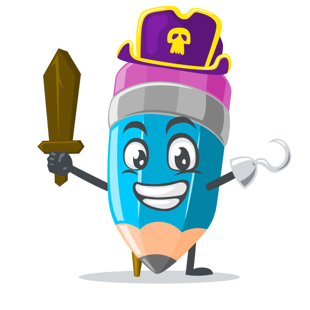 吉祥物或铅笔角色图片下载