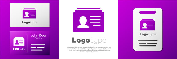 图标类型的简历图标孤立的白色背景图片下载