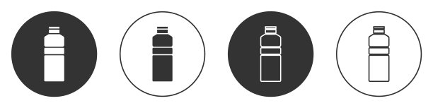 黑色健身摇床图标孤立在白色图片下载