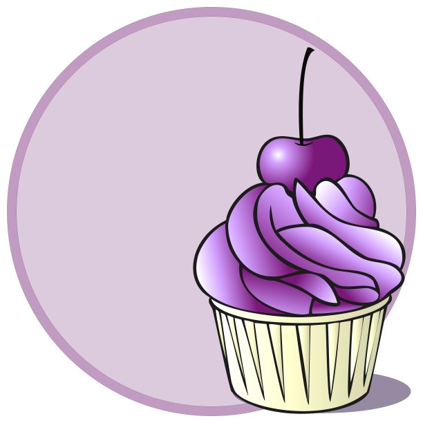 美味的樱桃蛋糕图片下载