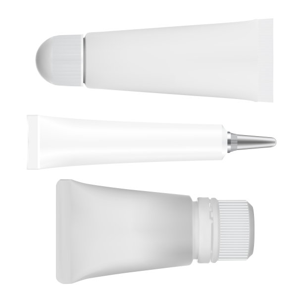 唇膏管。清晰的美丽容器。胶棒图片下载