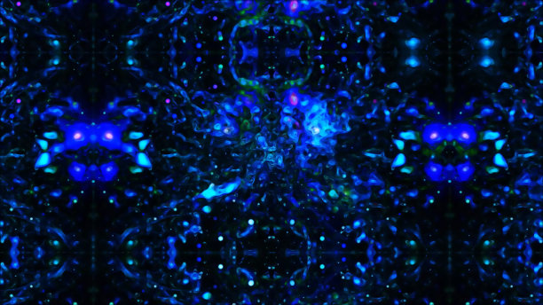 数字渲染抽象发光点网格背景图片下载