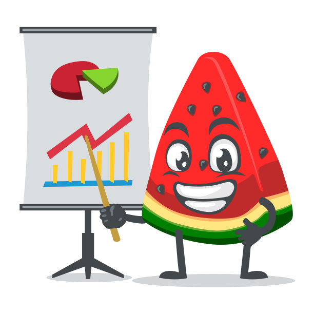 西瓜角色或吉祥物图片下载