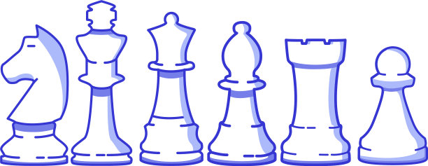 象棋人物套当铺白鹤毕晓普皇后马图片下载