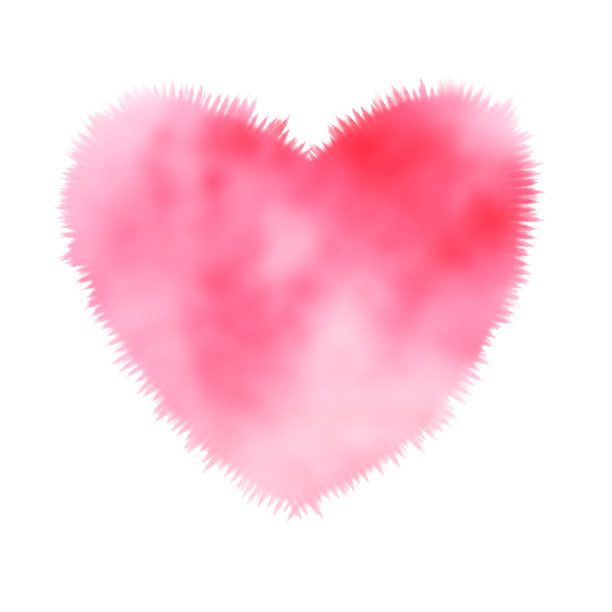 扎染渐变水彩心。图片下载