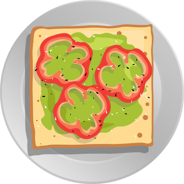 三明治和胡椒图片下载