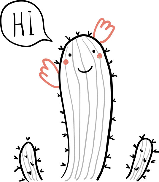 可爱有趣的仙人掌图片下载