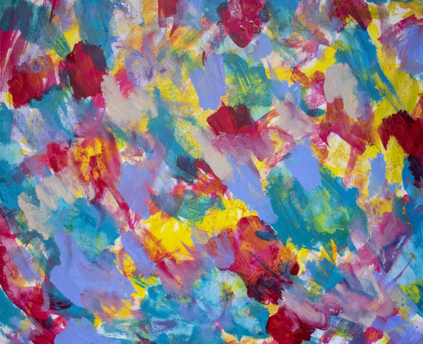 色彩纹理，色彩多样鲜艳。红，蓝，绿，黄，紫。图片下载