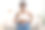 穿着大尺寸牛仔裤的瘦女士在室内展示新的小尺寸图片下载