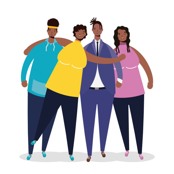 非洲式人物性格图片下载