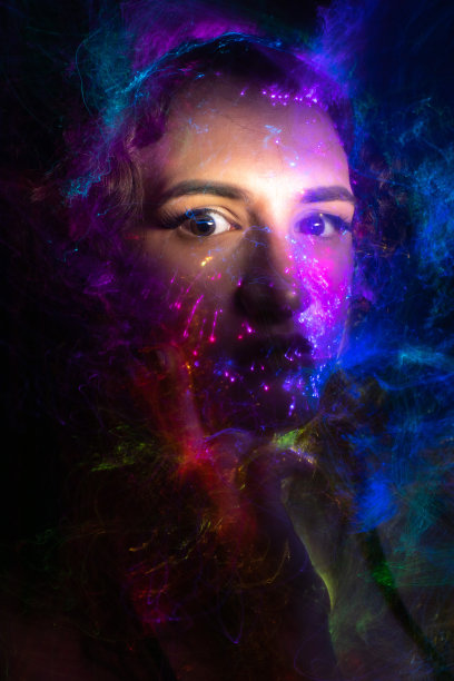 光画肖像图片下载