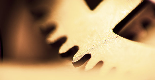 机械零件齿轮抽象背景极端宏图片下载