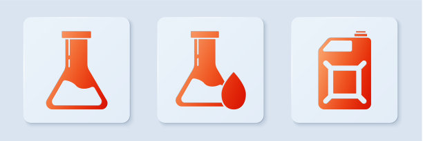 设置汽油试管、试管和烧瓶图片下载