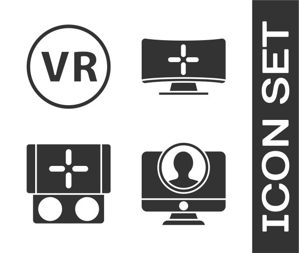 设置创建帐户屏幕虚拟现实眼镜图片下载