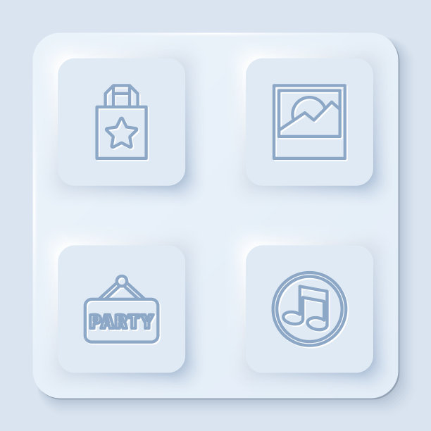 设购物袋纸照片招牌图片下载