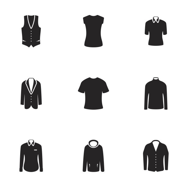 男士服装背景为白色图片下载