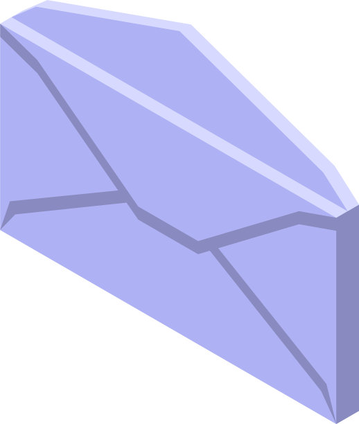 模板信封图标等距样式图片下载