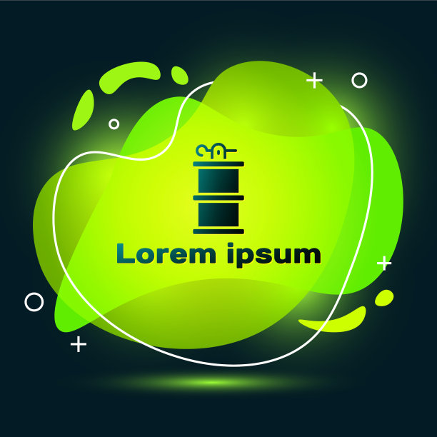 黑色手烟手榴弹图标孤立在黑色图片下载