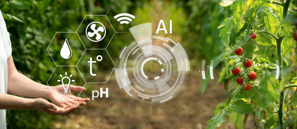 一位女农民手中的信息图表。番茄温室图片下载