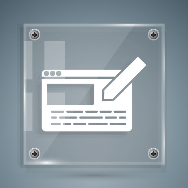 白色UI或ux设计图标孤立在灰色上图片下载