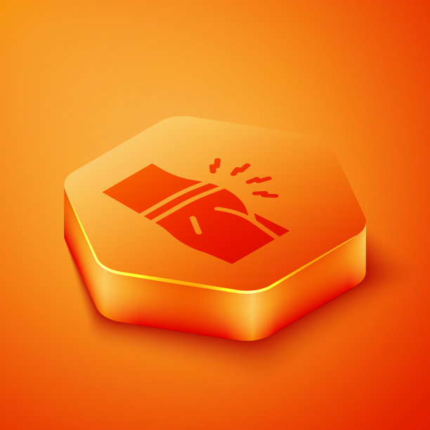 等距腹胀图标孤立图片下载