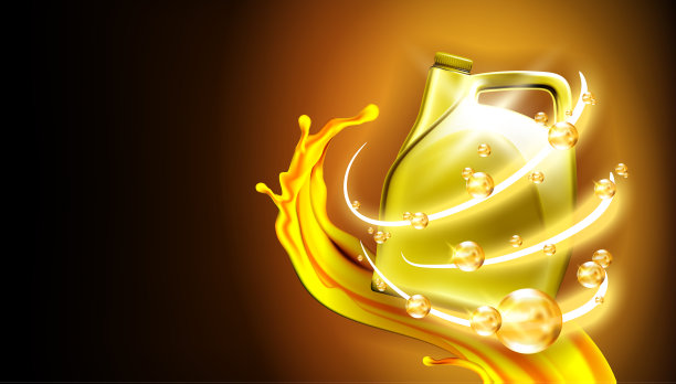 发动机合成油广告旗帜向量图片下载