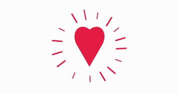 粉色像图标社交媒体喜欢。图片下载