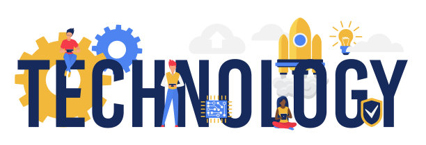 技术字概念卡通创意图片下载