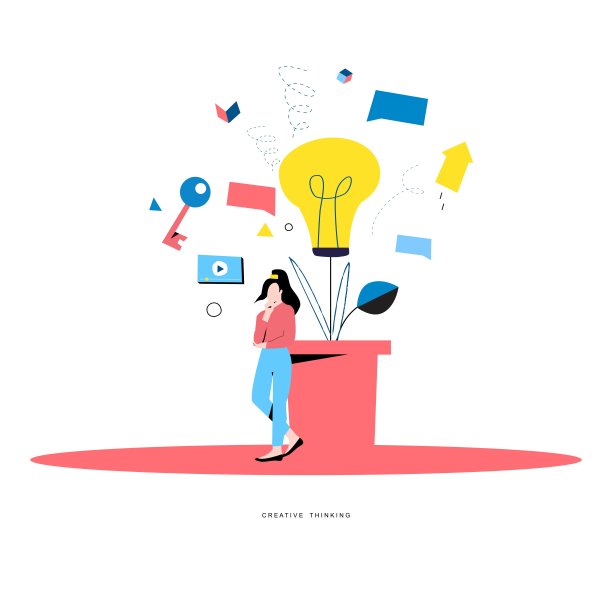 商业顾问，咨询，专业的商业帮助，问题解决，创造性的解决方案，创新的商业方法，头脑风暴，独特的想法和技能平面矢量插图图片下载