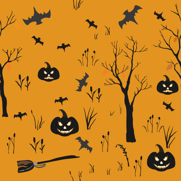 万圣节元素集图片下载